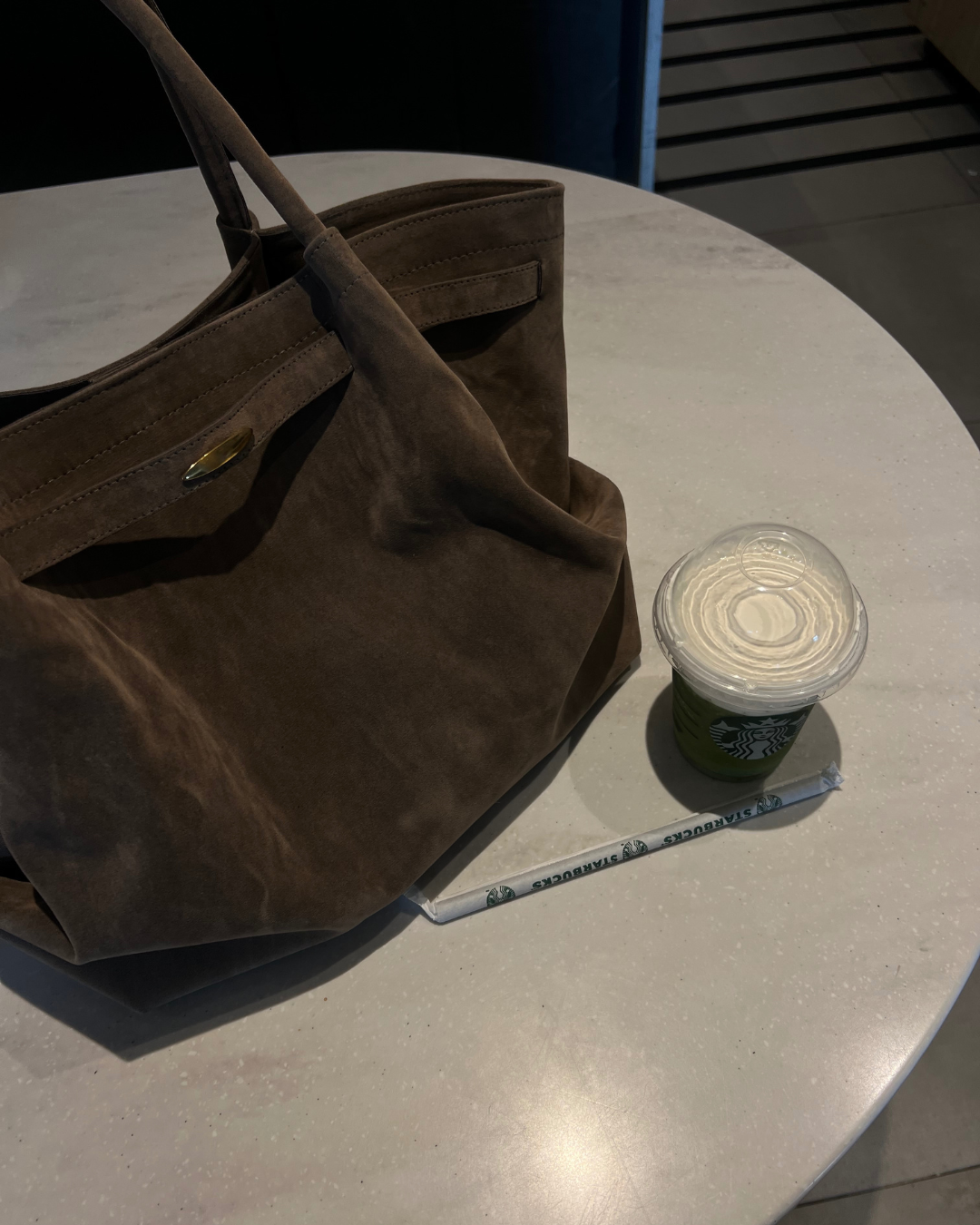 Maxi/mini Suede Bolso