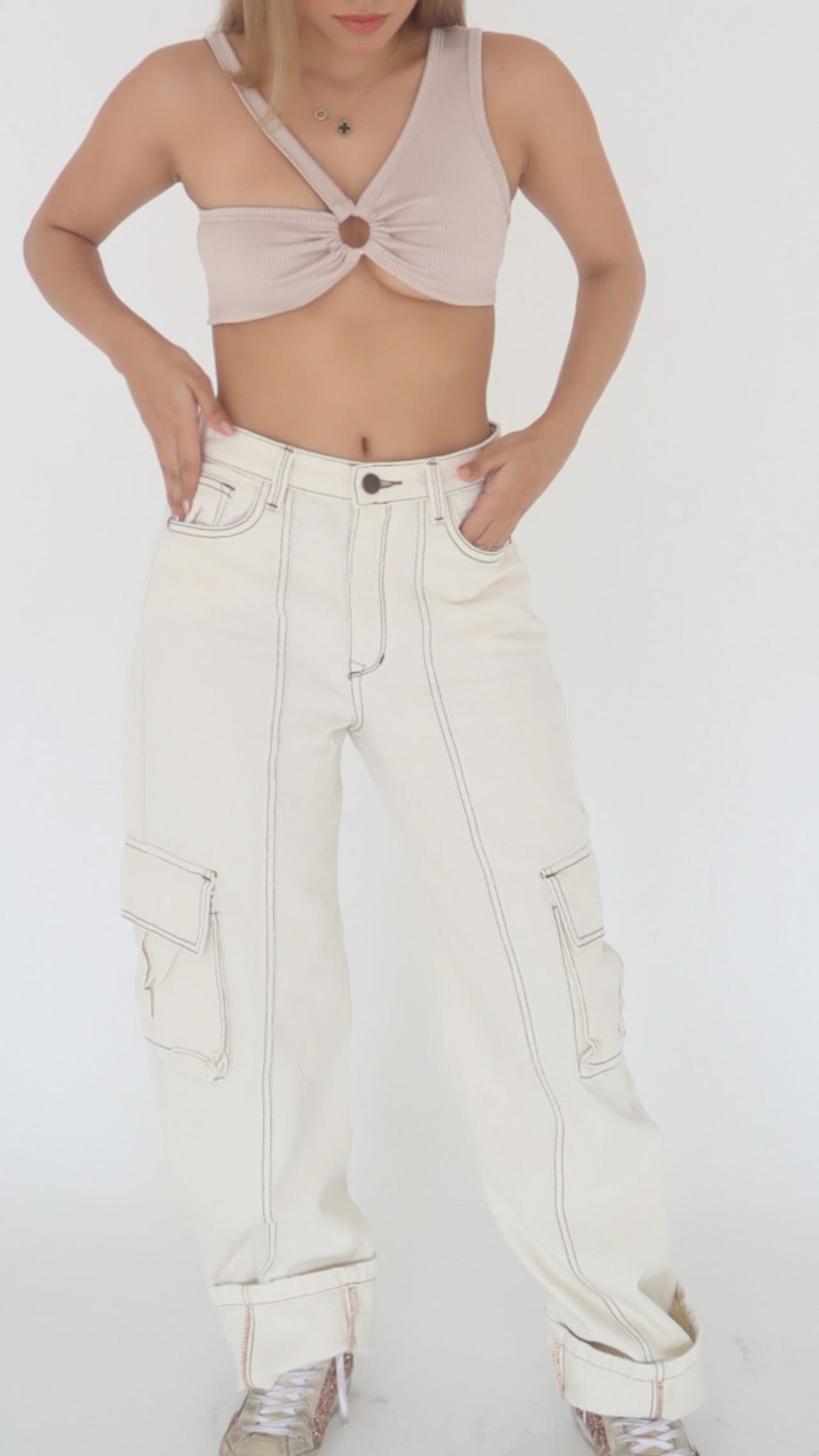 Pantalon Cargo Jean Avena