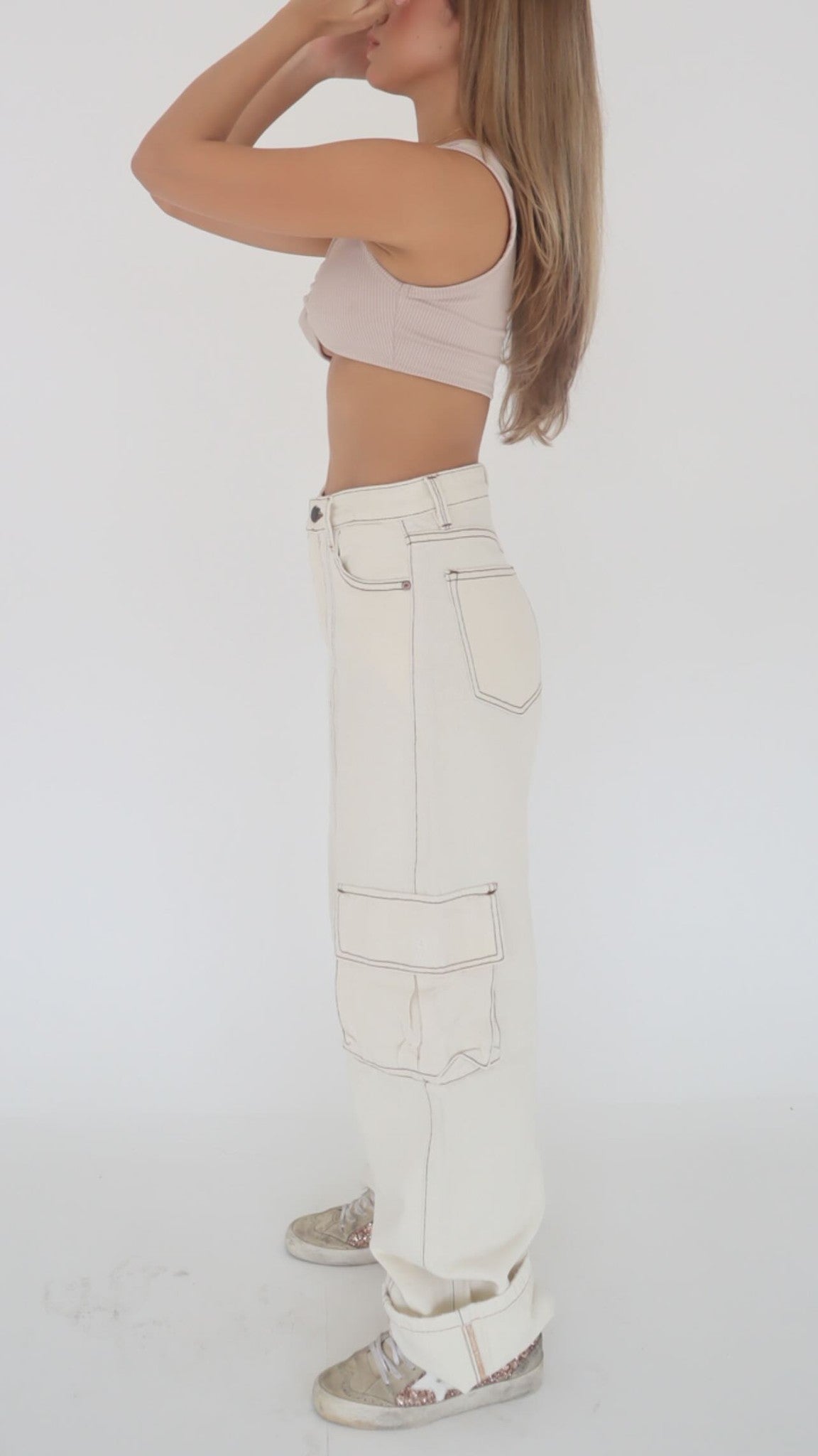 Pantalon Cargo Jean Avena