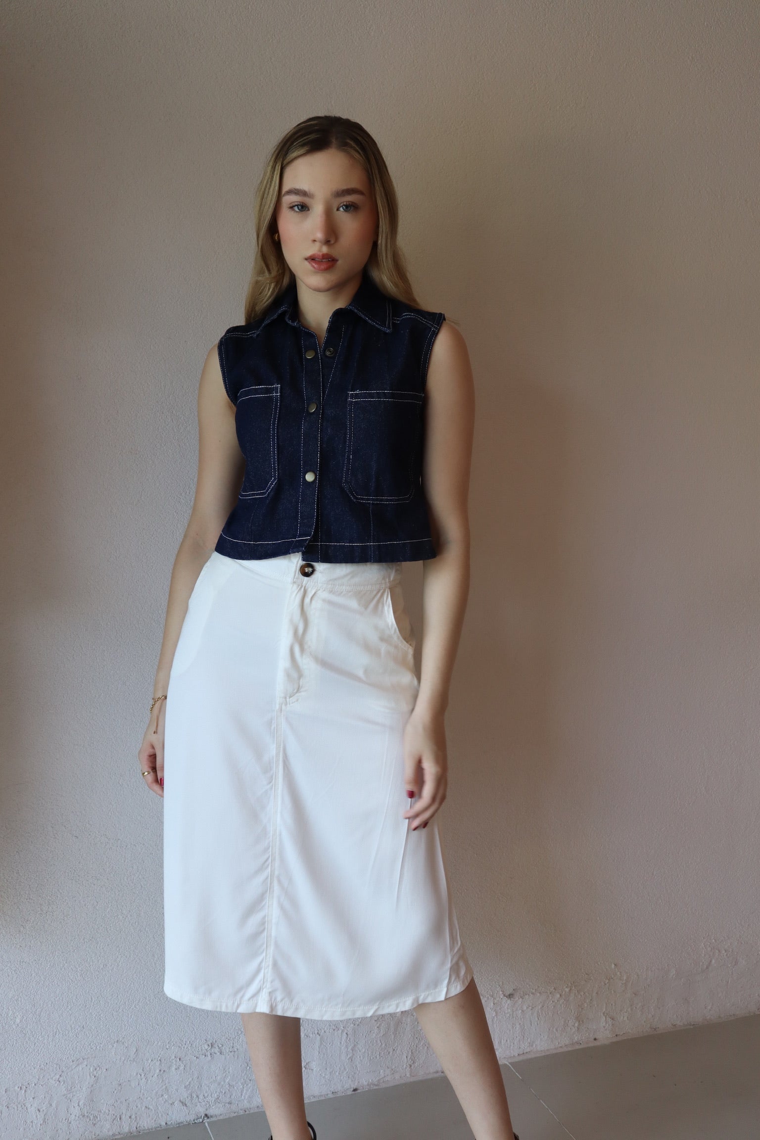 Chaqueta Indigo Denim
