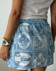 Falda Cangrejo Azul