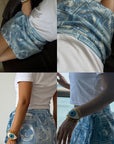 Falda Cangrejo Azul