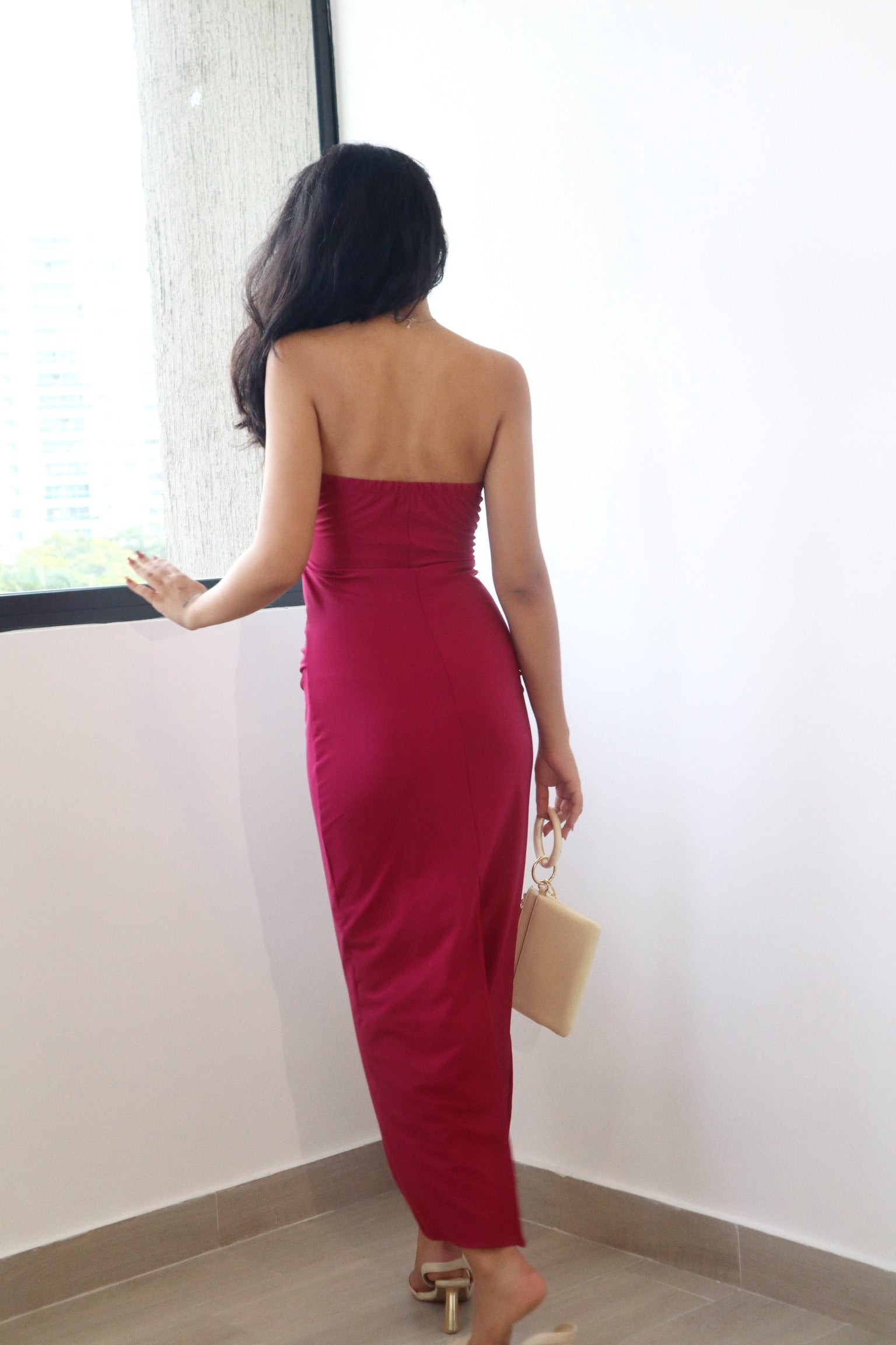 Vestido Ipanema Vinotinto