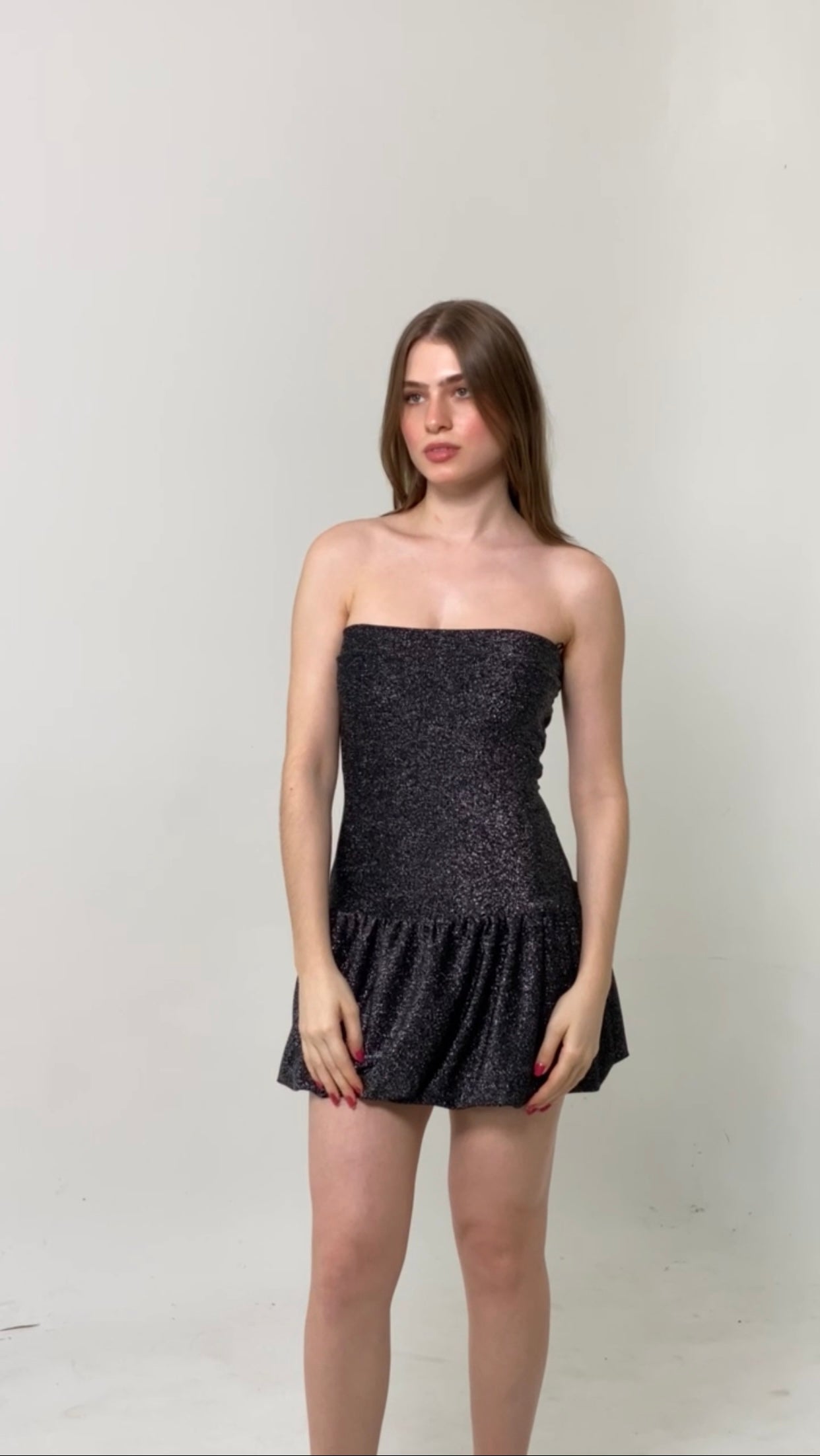 Vestido Globo Brillante