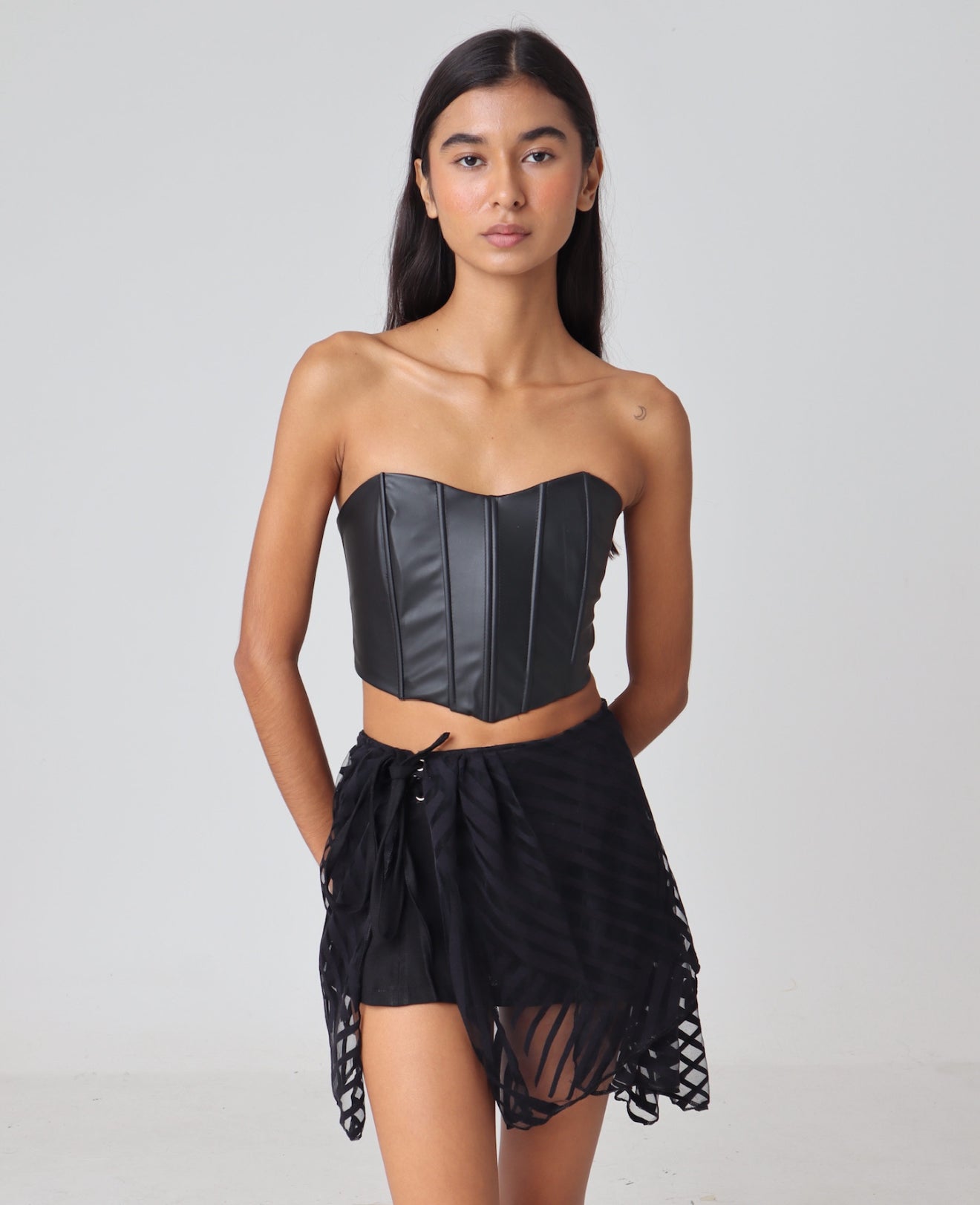 Corset tipo cuero