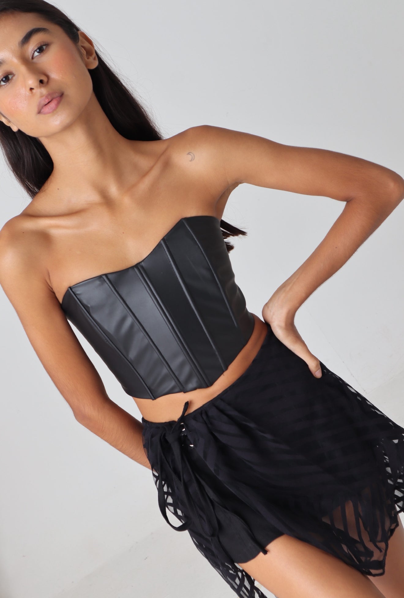 Corset tipo cuero
