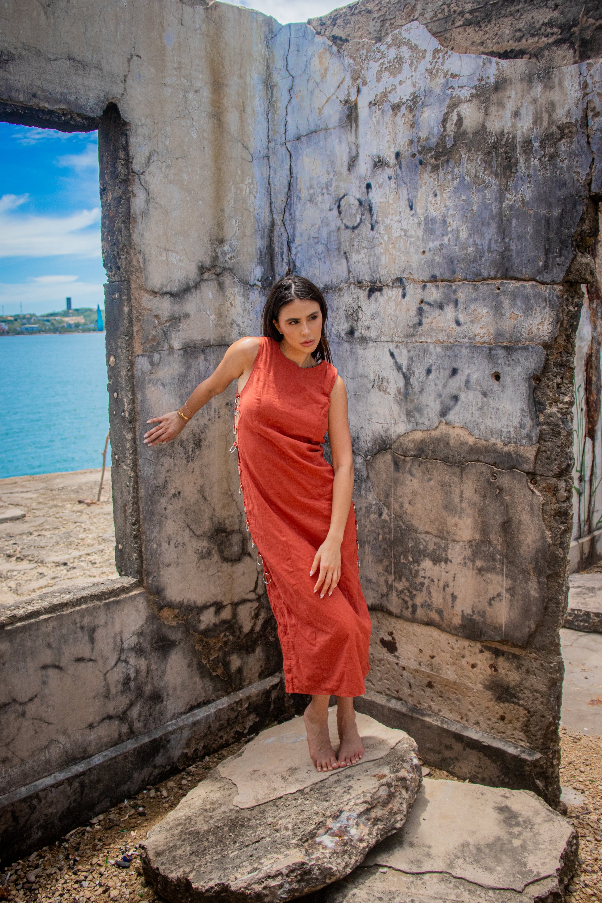 Vestido Aros