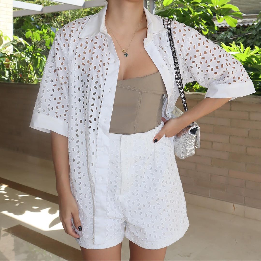 Camisa Concha de Nácar