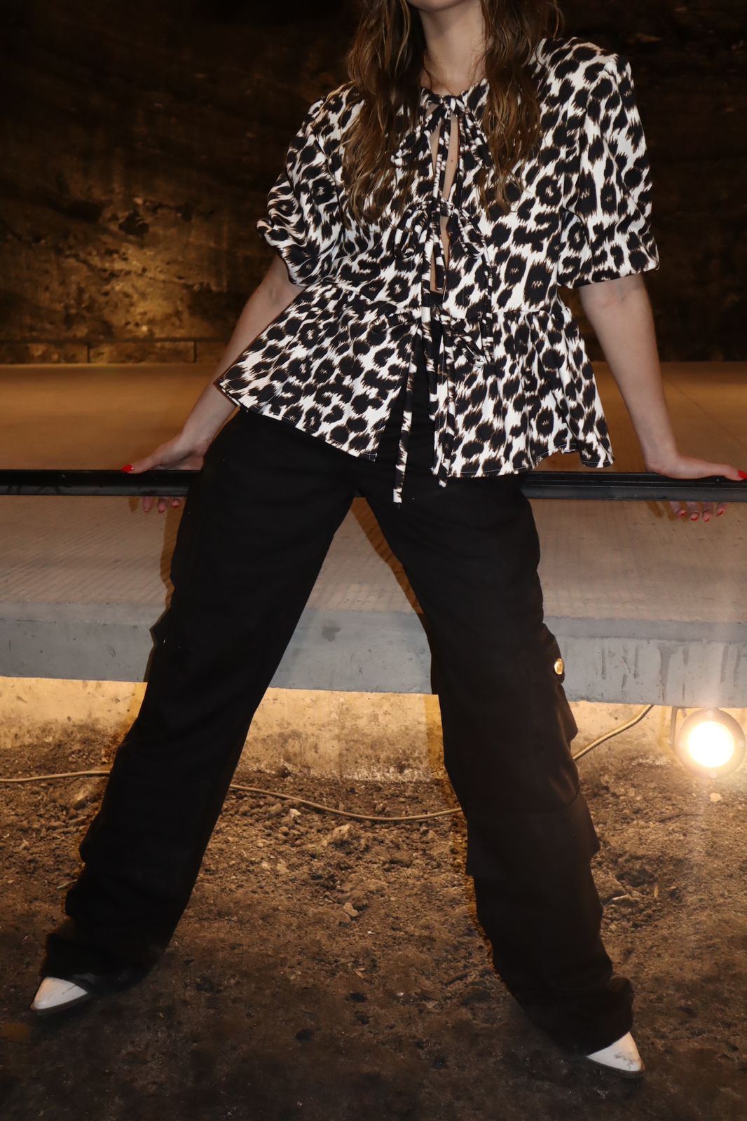 Blusa Emma Leopardo