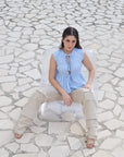 Blusa Emma sin mangas