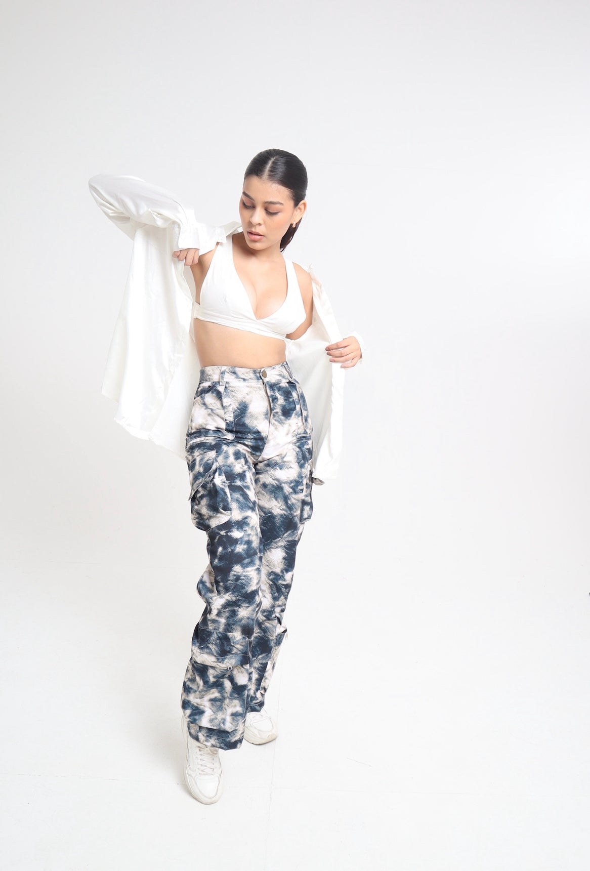 Pantalon Cargo Humo