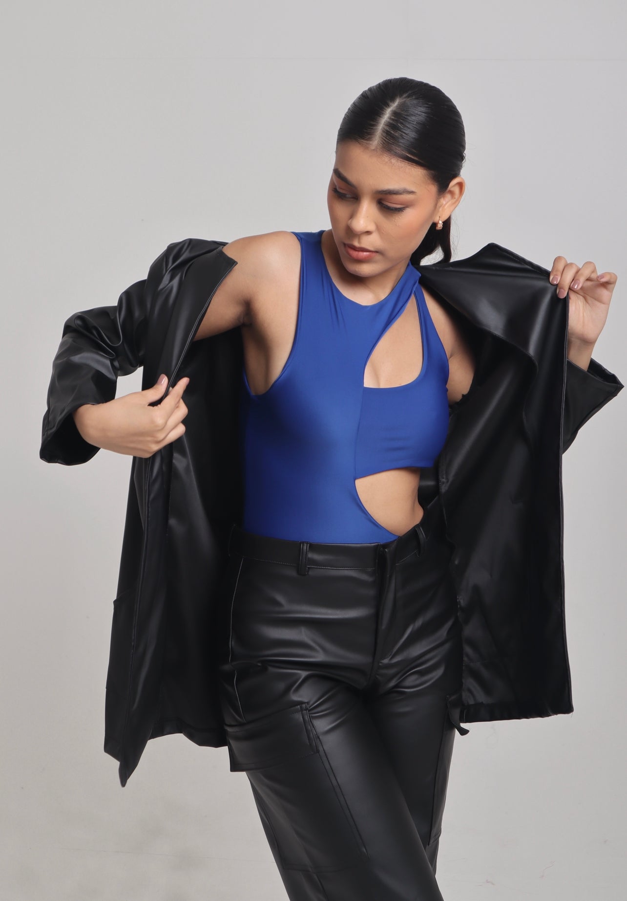 Chaqueta tipo cuero