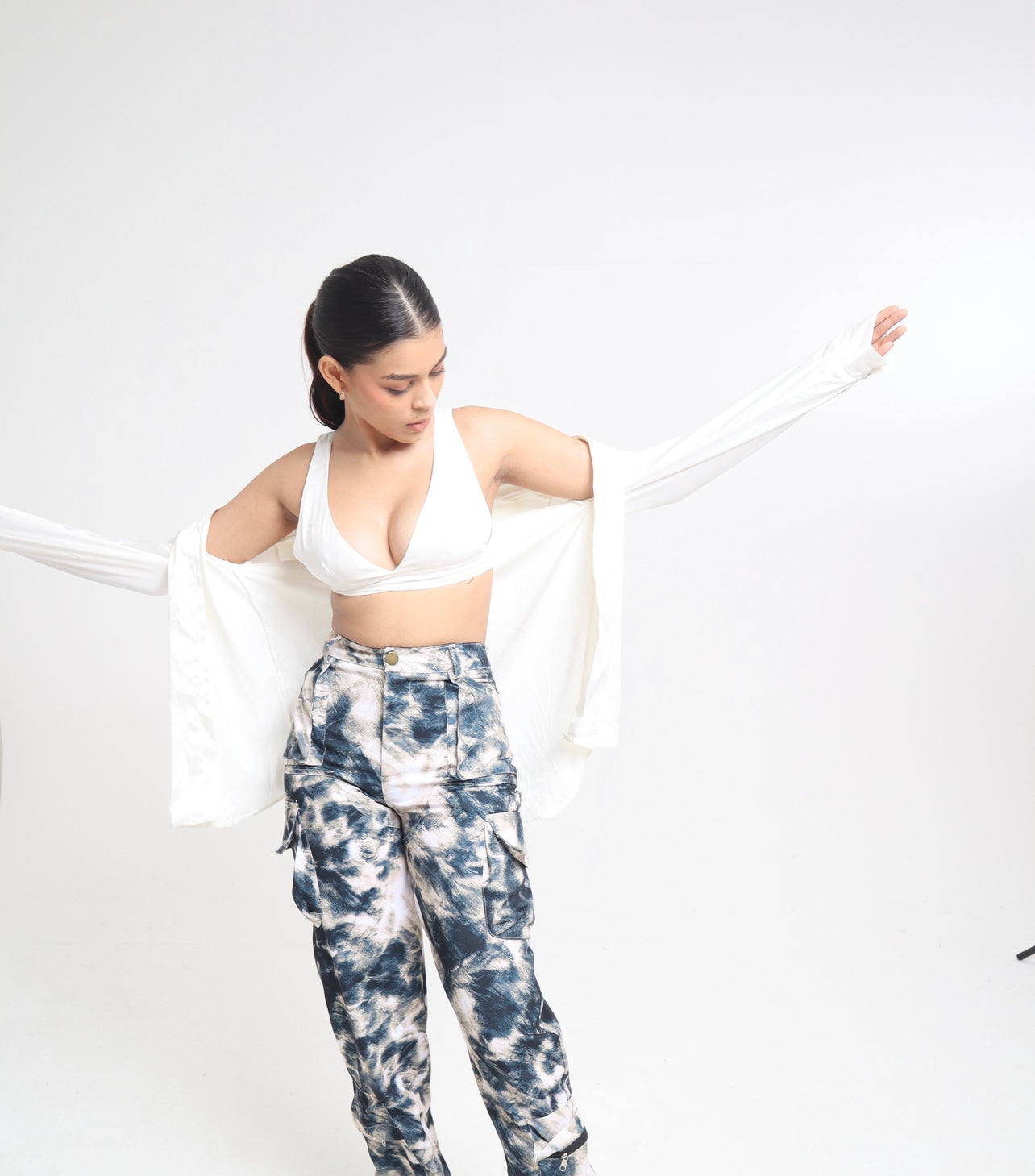 Camisa Oversized Seda