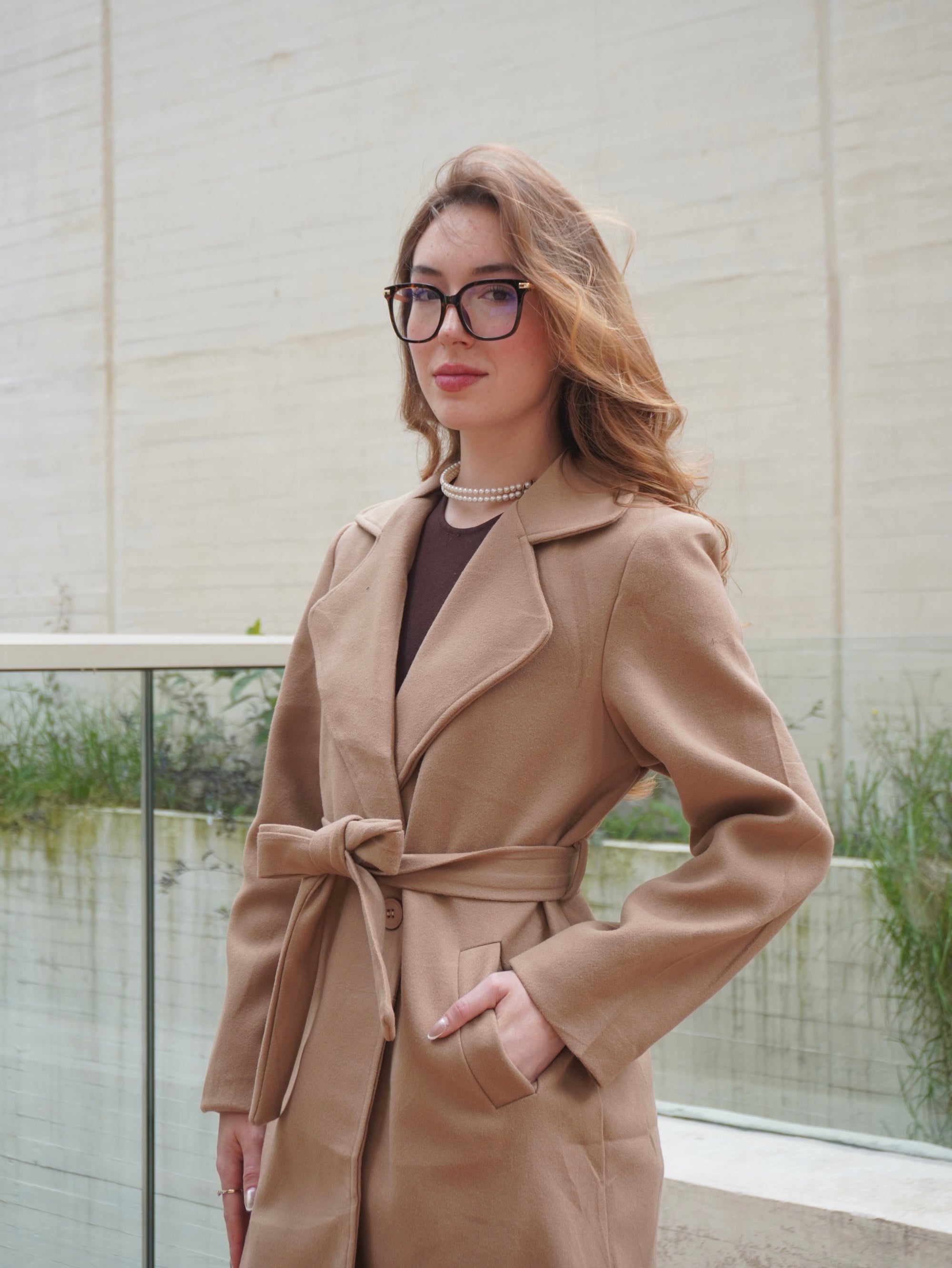 Gabán clásico de paño