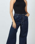 Jean Wide Leg Resortado