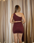 Vestido Rodeo Vinotinto
