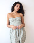 Vestido Arrecife Estampado Verde