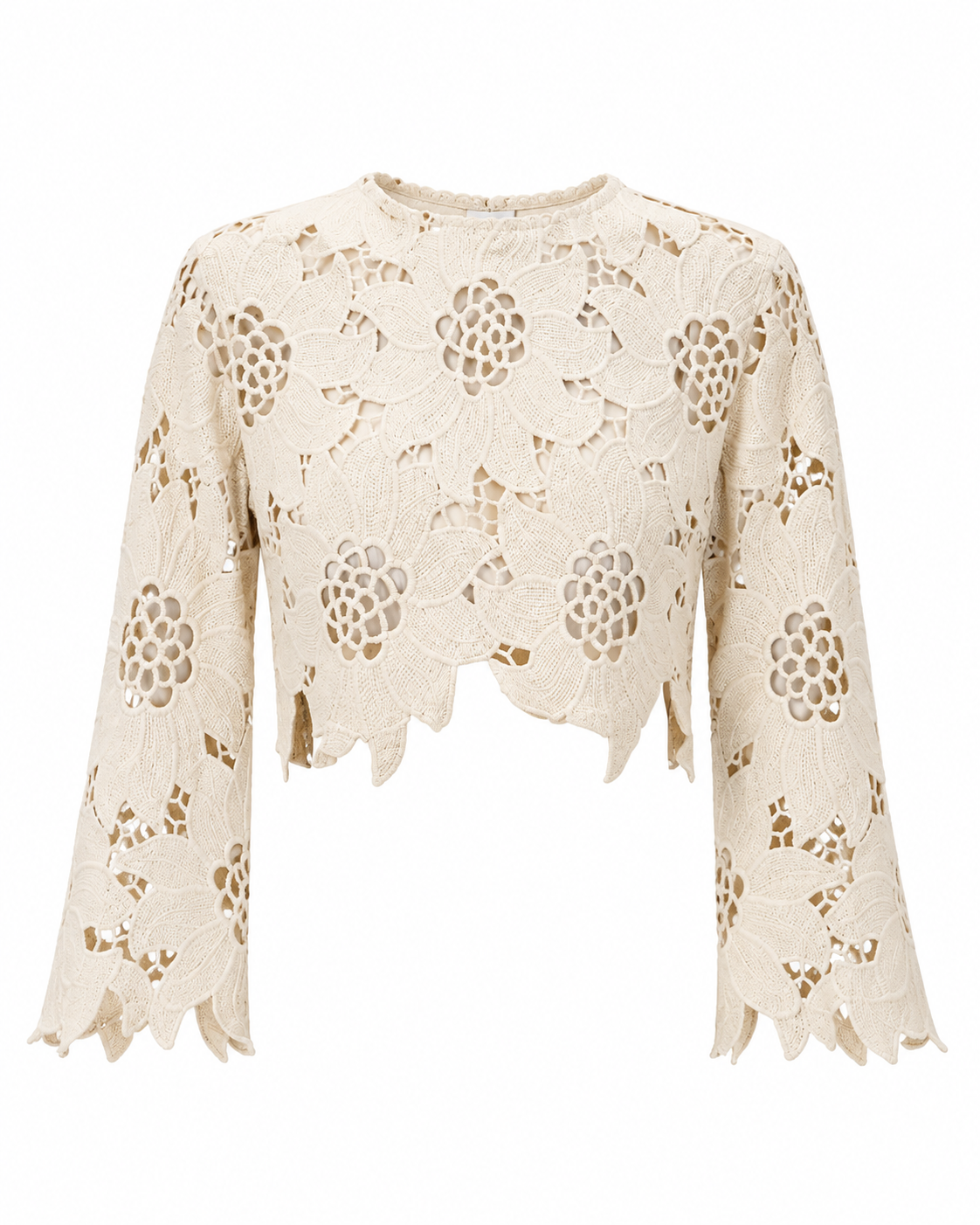 Blusa corta manga larga “Eugenia”