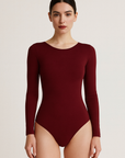 “Moon” Round neck long-sleeve Bodysuit