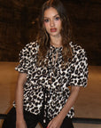 Blusa Emma Leopardo