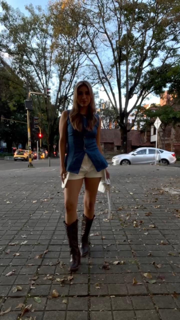 Chaleco Denim