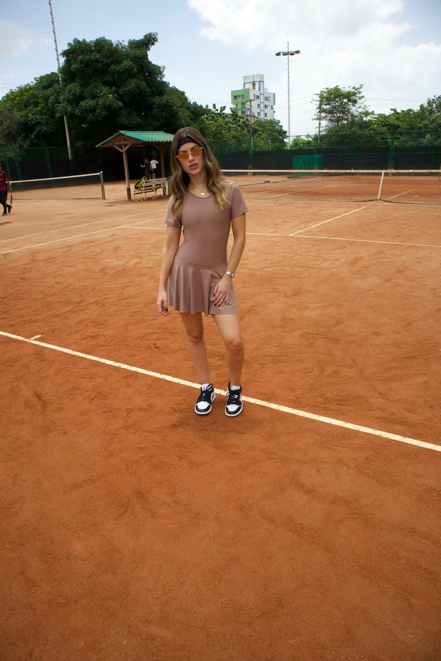 Vestido corto deportivo