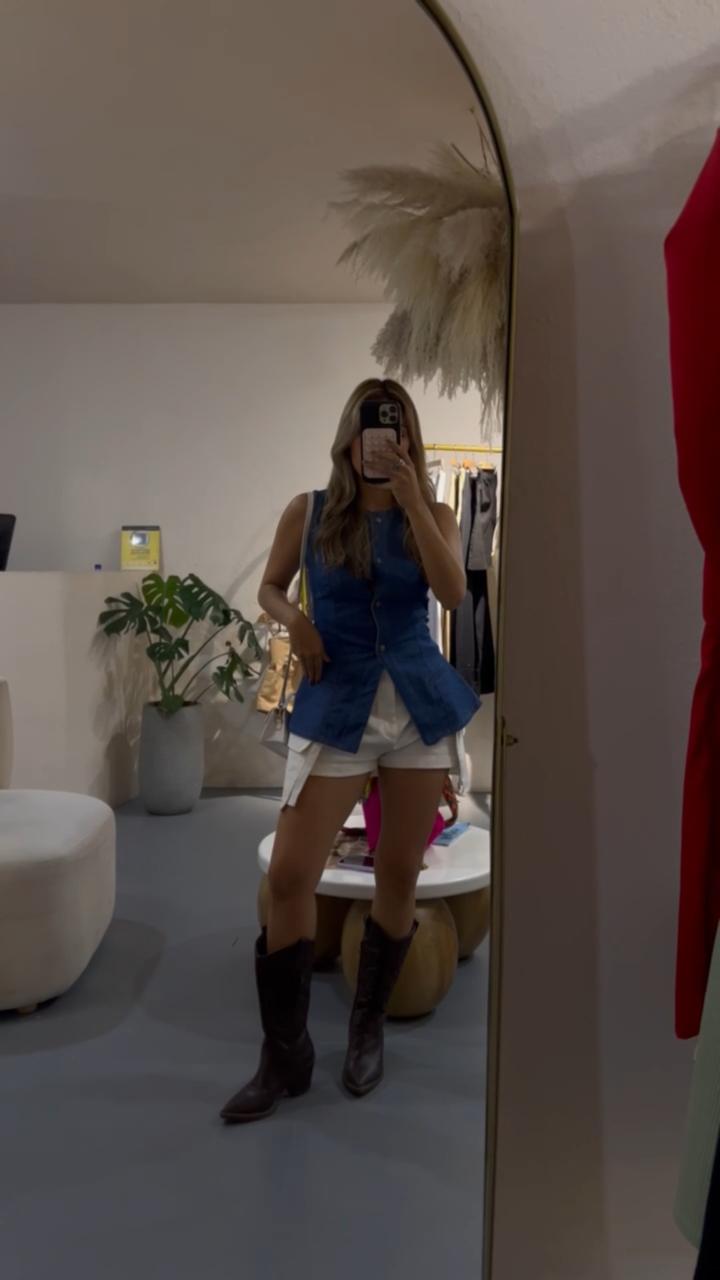 Chaleco Denim